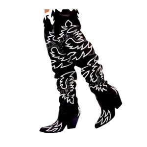 Thigh High Cowgirl Boots